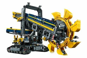 lego technic excavator bucket wheel construction toy sets catalog visit